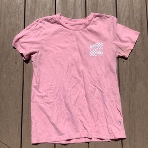 Pink Vans T-shirt
